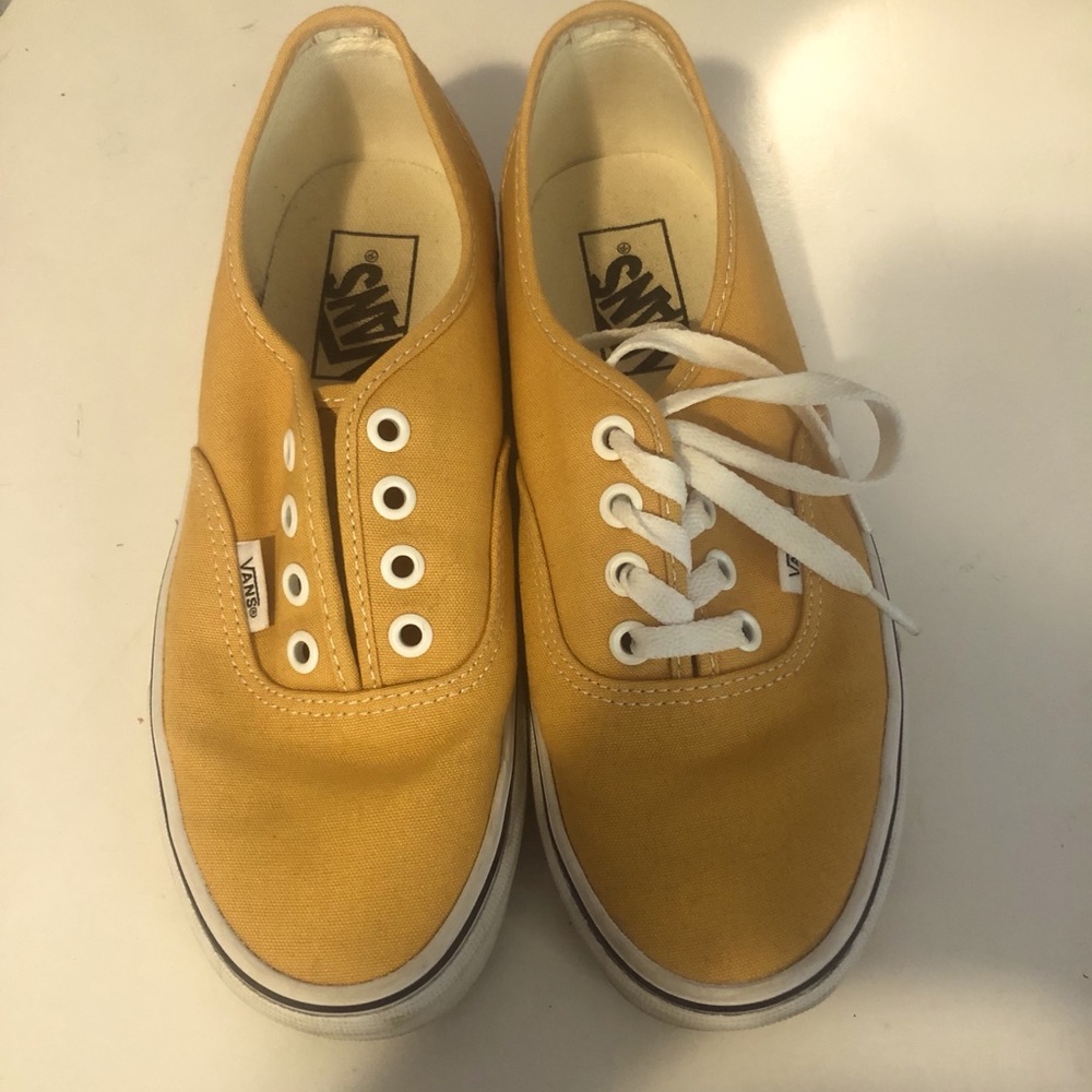 Yellow vans